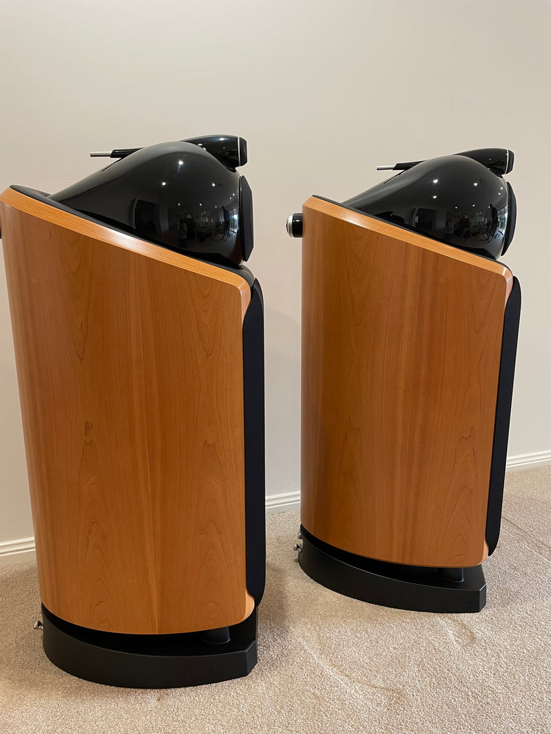 Preloved B&W 802 Diamond Floorstanding Speakers - Cherry Wood