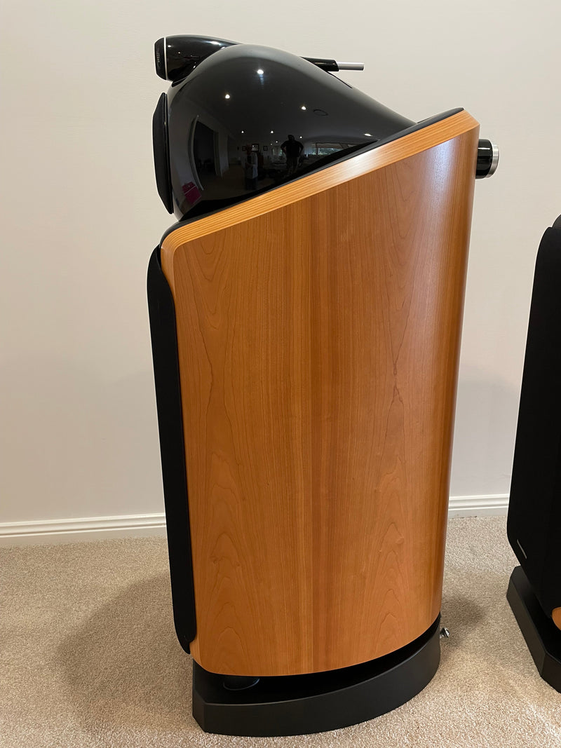 Preloved B&W 802 Diamond Floorstanding Speakers - Cherry Wood