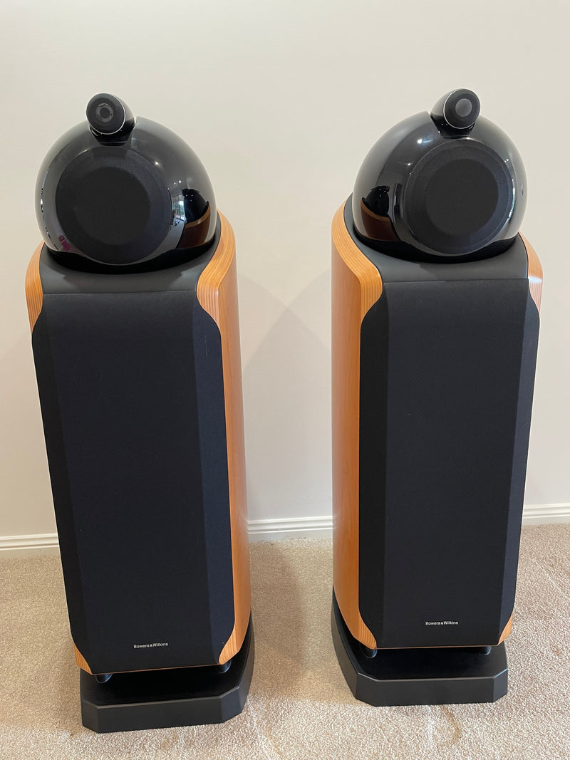 Preloved B&W 802 Diamond Floorstanding Speakers - Cherry Wood