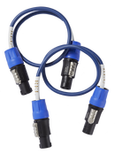 REL Bassline Blue Line Array Connectors