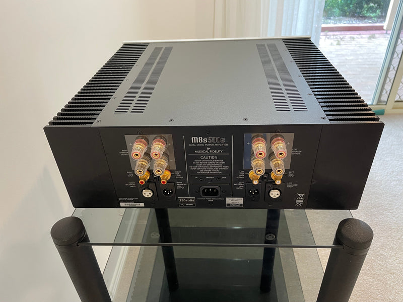 Preloved Musical Fidelity M8s-500s Dual Mono, Silver
