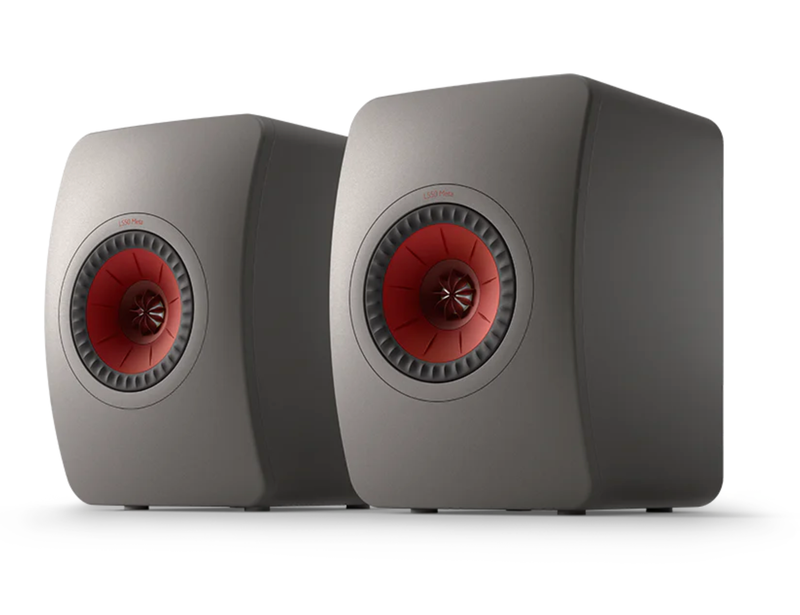 Preloved Kef LS50 Meta Loudspeakers - Titanium. 1 owner, excellent condition, original packaging + 30 day warranty