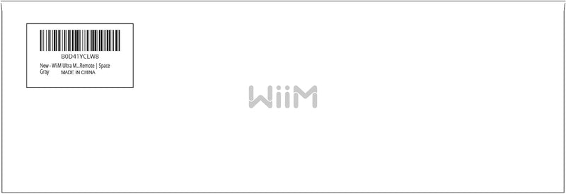 WiiM Ultra - Wireless Audio Streamer and Digital Hub, Space Grey