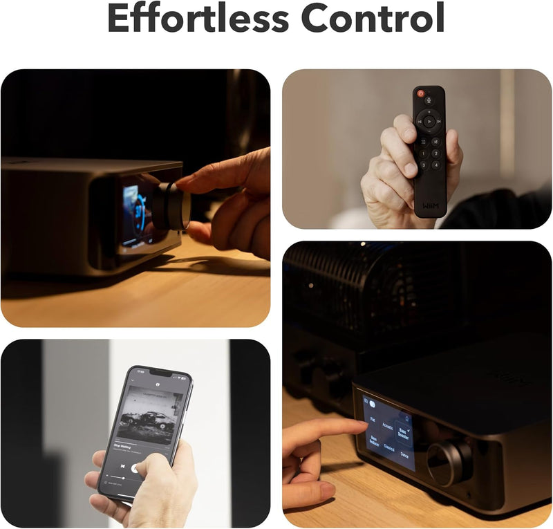 WiiM Ultra - Wireless Audio Streamer and Digital Hub, Space Grey