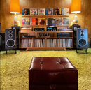 KLH AUDIO Model Five - Nordic Noir with Medici Grey Linen Grille