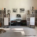 KLH AUDIO Model Five - Walnut w/ Stonewash Linen