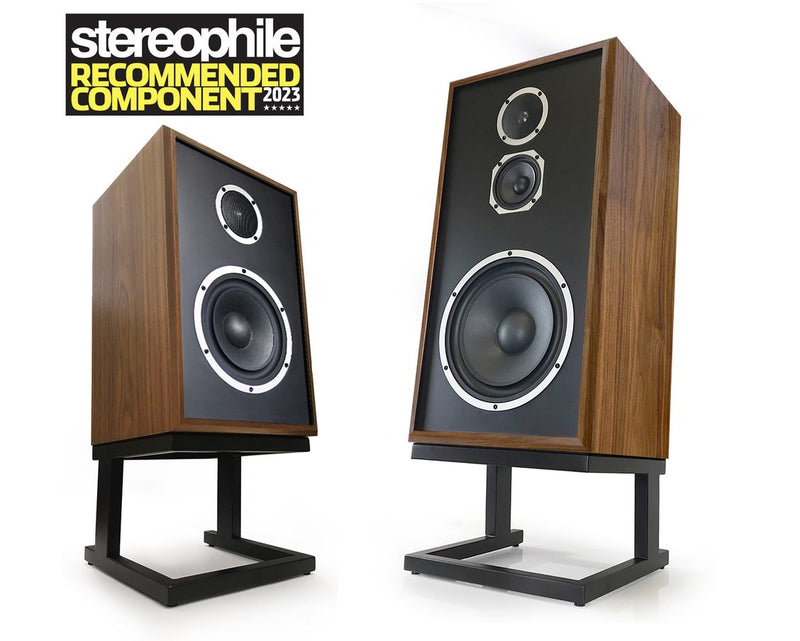 KLH AUDIO Model Five - Walnut w/ Stonewash Linen KLH-F00071