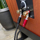 KLH AUDIO Model Five - Nordic Noir with Medici Grey Linen Grille